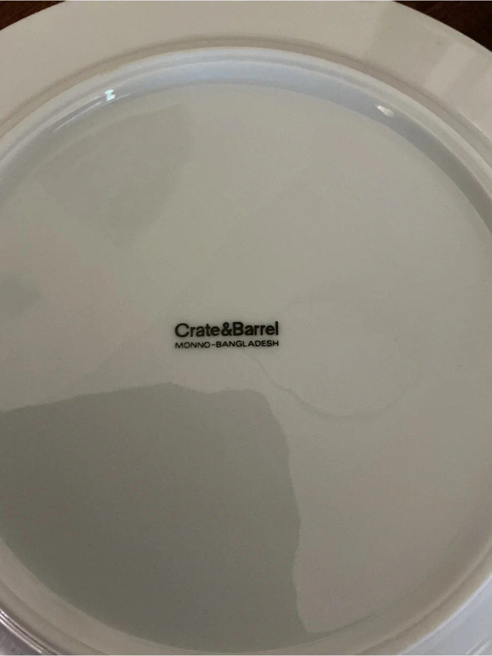 Crate and Barrel Fruit Plates Set of 3 Pear, Apple and Plum